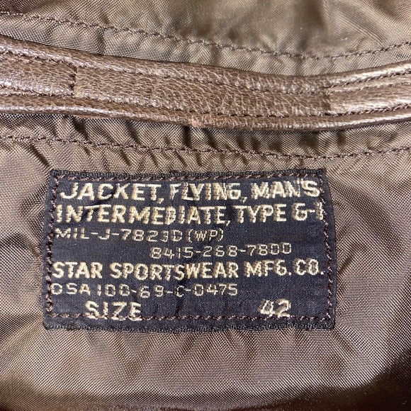 World war 2 US Navy flight jacket - Picture 3 of 4
